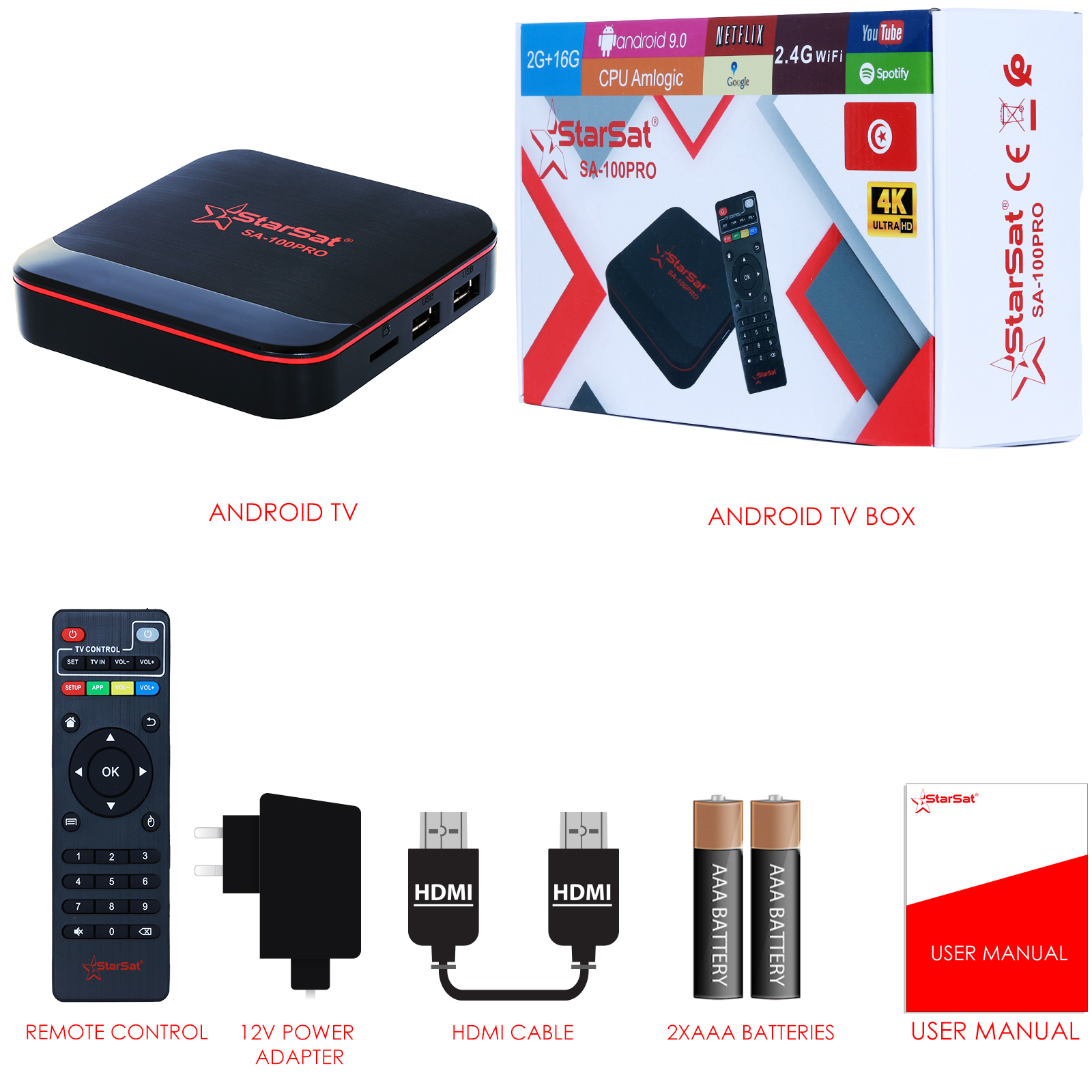 StarSat SA-100Pro Android TV Box - Image 8