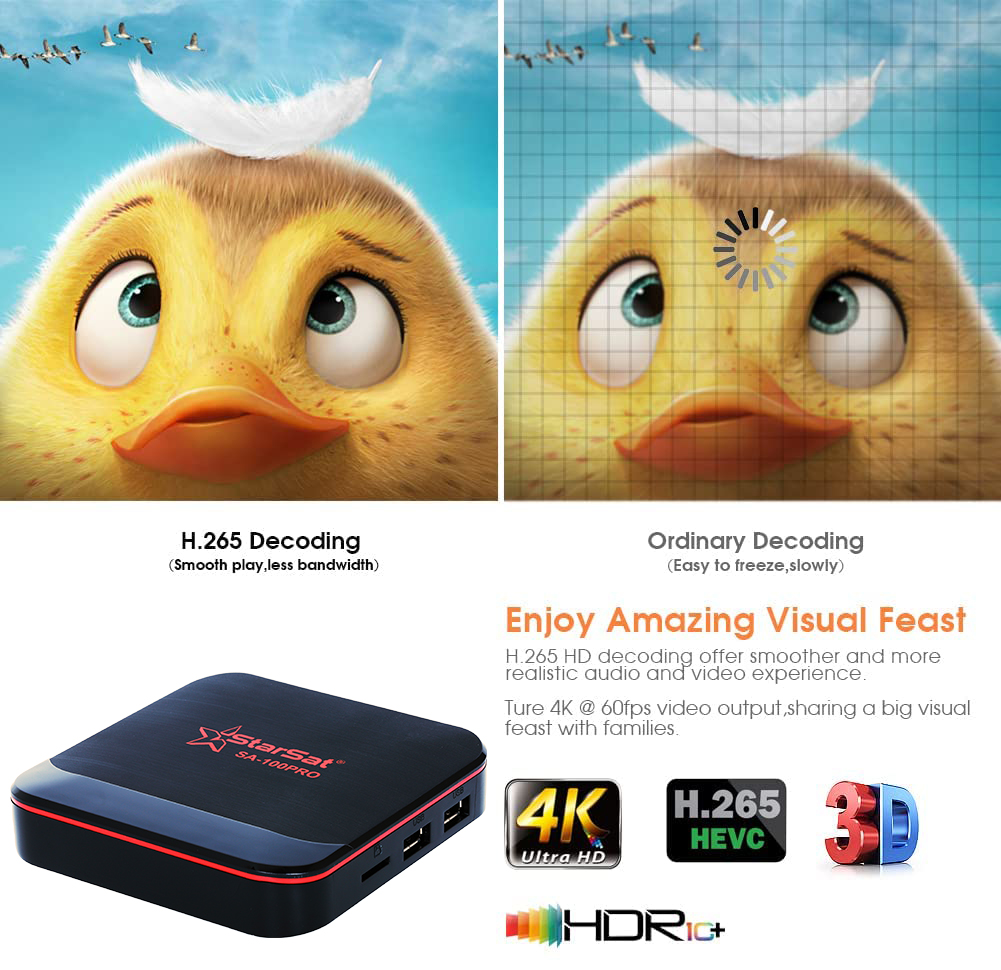 StarSat SA-100Pro Android TV Box - Image 9