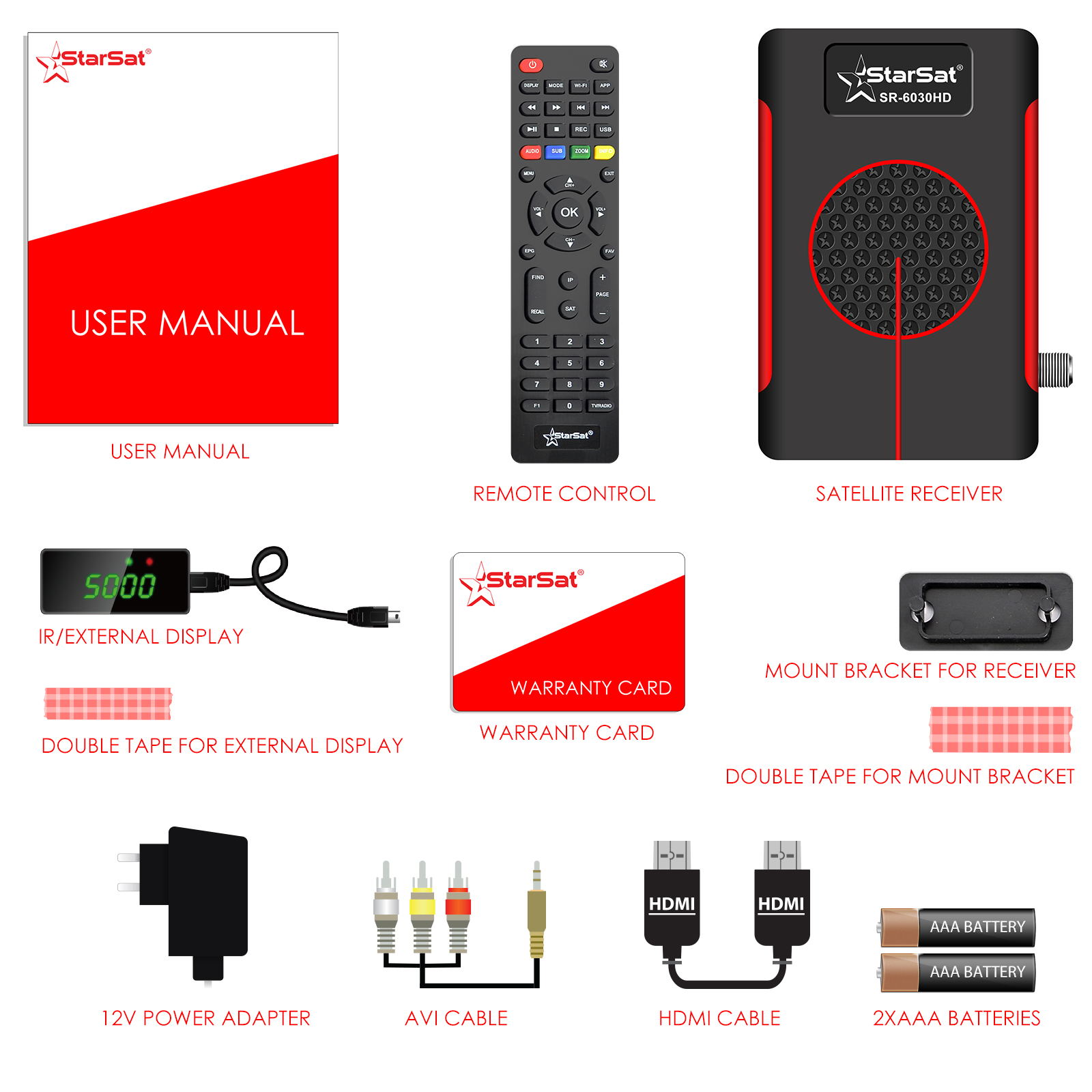 StarSat SR-6030HD Full HD1080 DVBS2 satellite receiver - Image 4
