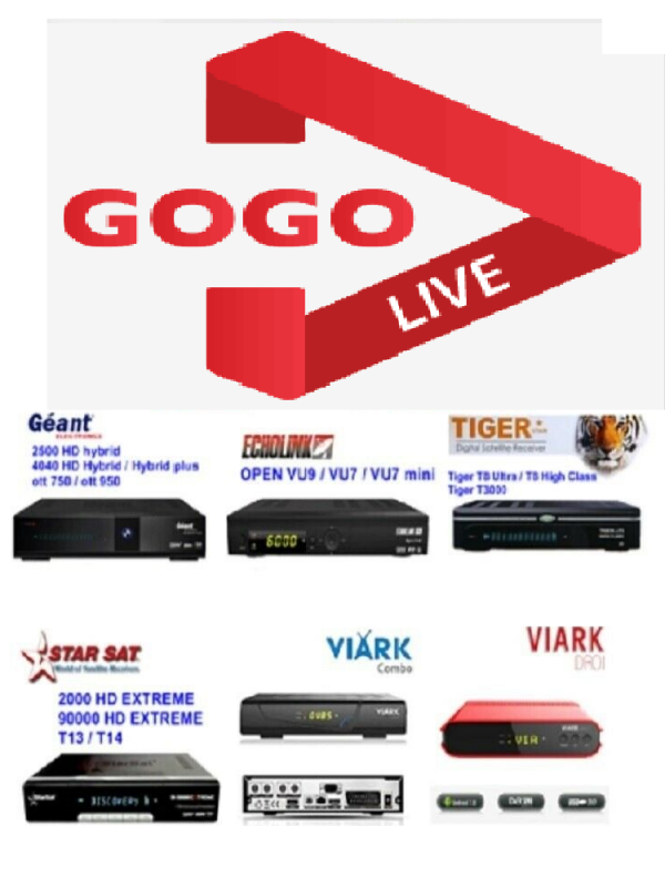 Buy GOGO IPTV Code Online | SAT-STORE